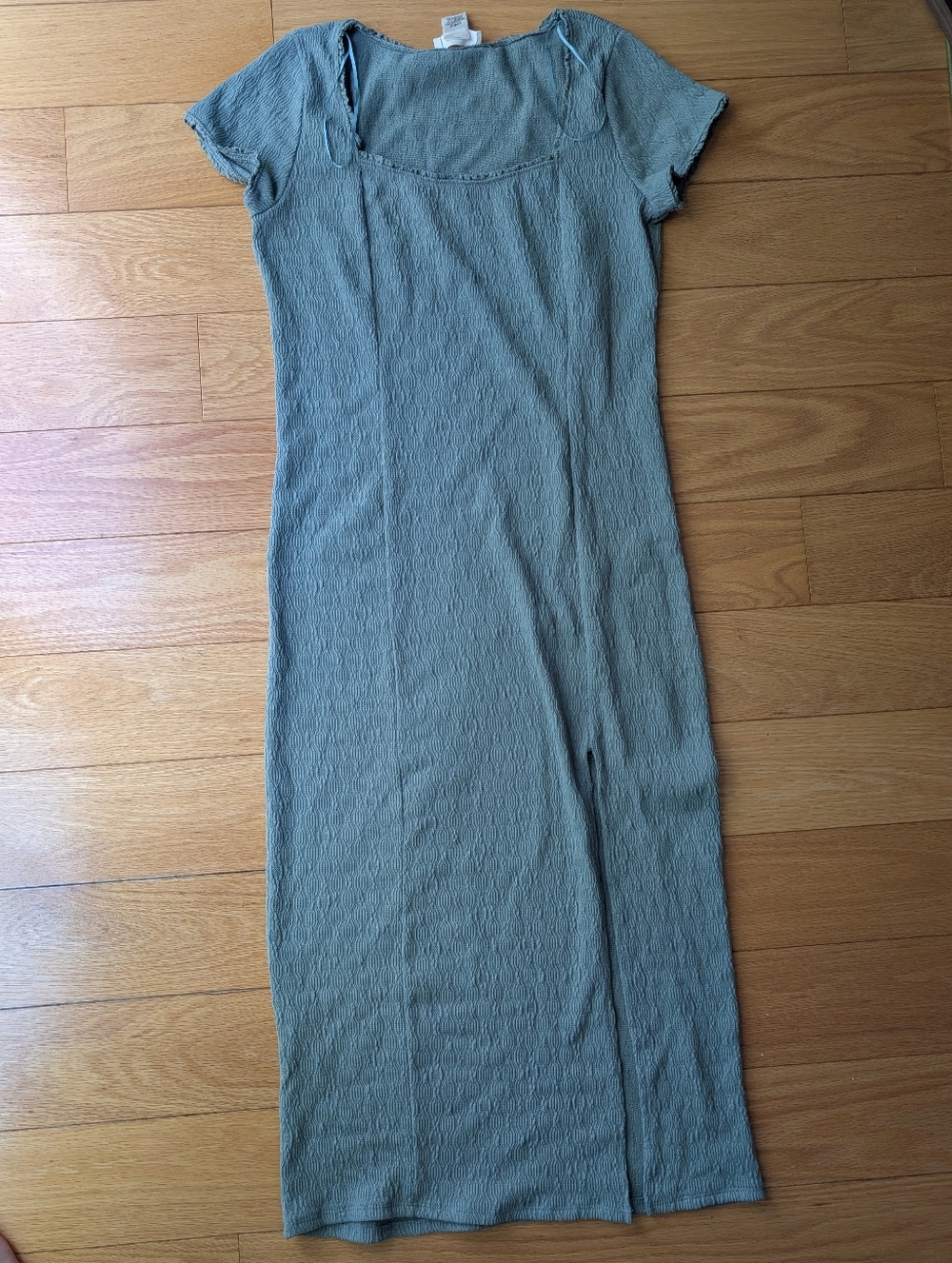 URBAN Romantics Olive Green Maxi Dress